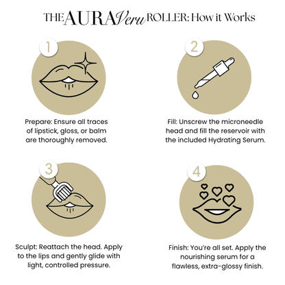 AURAveru Lips-Roller